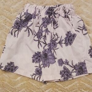 Floral Purple Women's Shorts